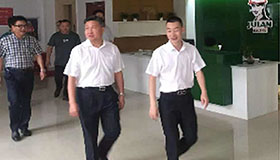 省民政厅厅长沈铭权莅临指导